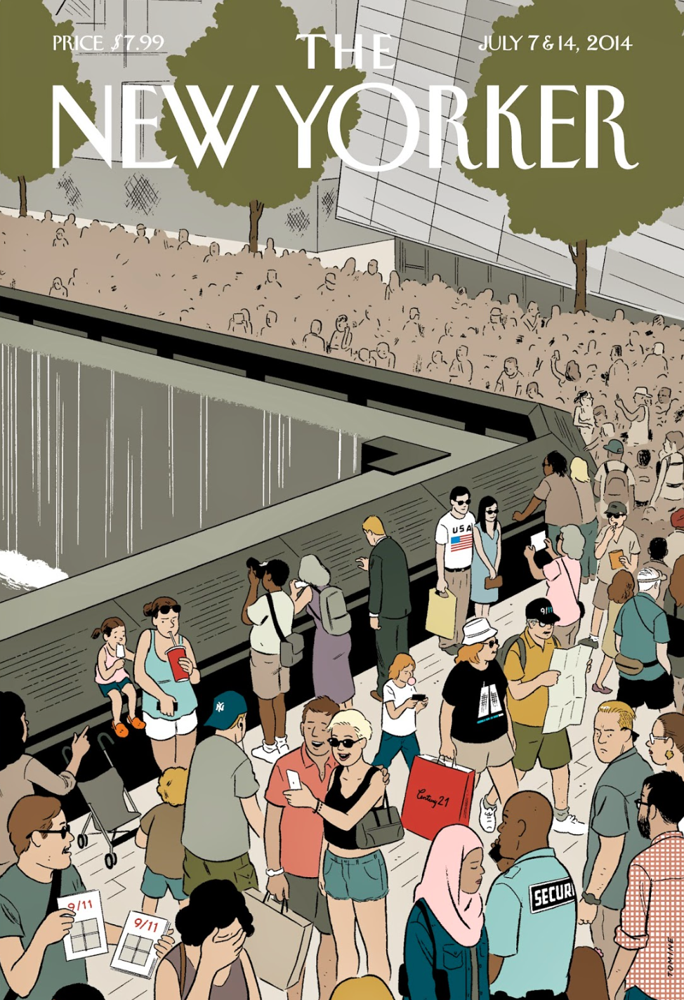 New Yorker cover, NY