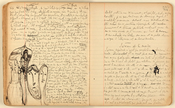 Proust’s notebook