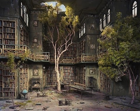 abandoned-library