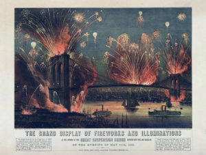Fireworks in the past.