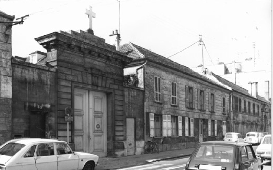 the entrance in 1979